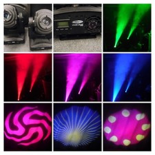 4 x SHOWTEC indigo 4500 LED 50w LED Moving Heads DJ  Light GOBO Movers Lights