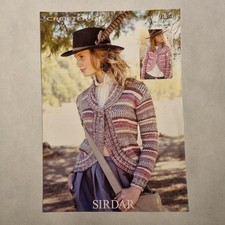 Sirdar 9134 Crofter DK Cardigans Knitting Pattern New