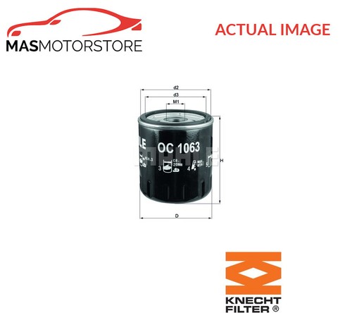 Engine oil filter knecht - oil, oc
