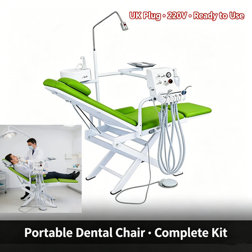 Portable folding dental chair - folding,
