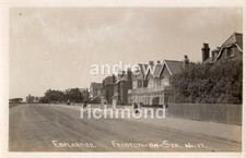 Frinton On Sea Esplanade Essex circa 1910 Vintage Real Photograph Postcard