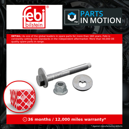 Control arm bolt rear - bolt, or