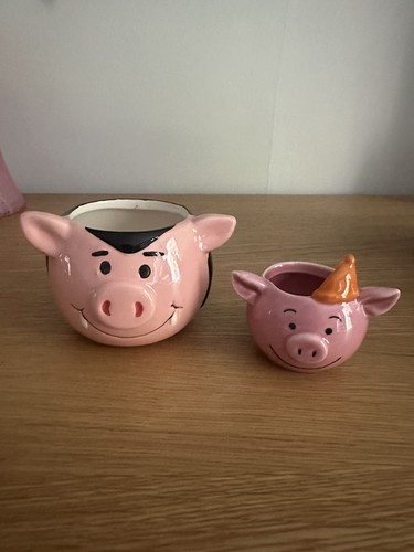Percy pig two - two, ceramic