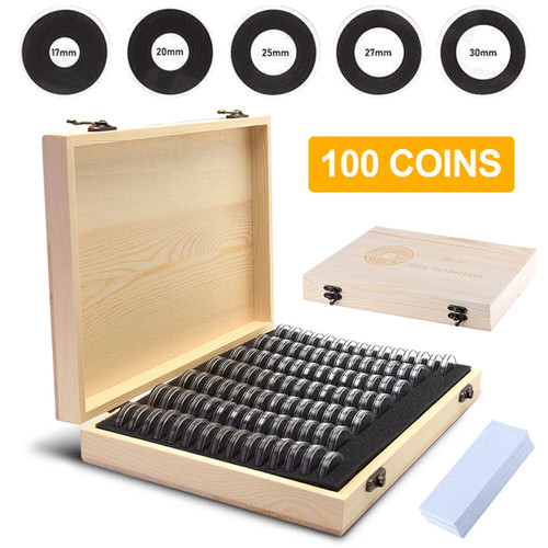 100 pcs coin capsule - coin, case