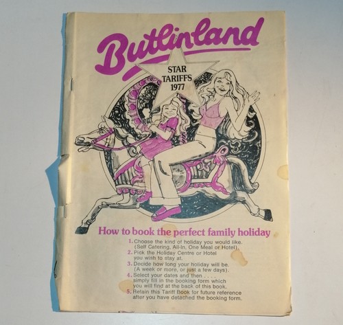 Vintage butlins 1977 star - butlins,