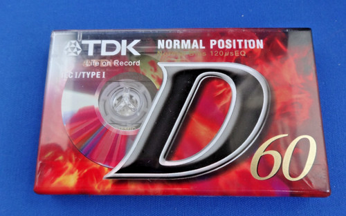 Single tdk audio - tdk, cassette