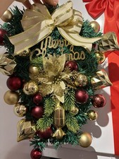 Christmas Pine Wreath for Door
