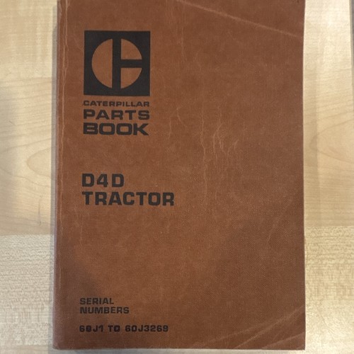 Caterpillar d4d tractor parts - caterpillar,