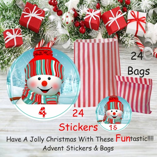 Jolly snowmen advent - 24,