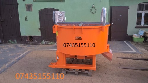 Concrete pan mixer pto driven - pan,