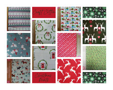 Craft Cotton Christmas Print