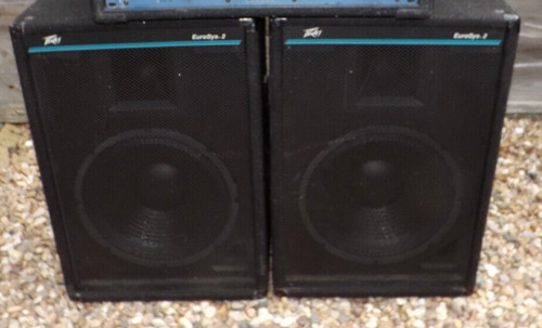 Peavey eurosys speakers - peavey,