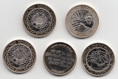 Rare two pound - pound, 2009