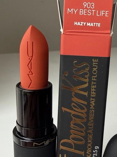 Mac lipstick powder kiss hazy - lipstick,