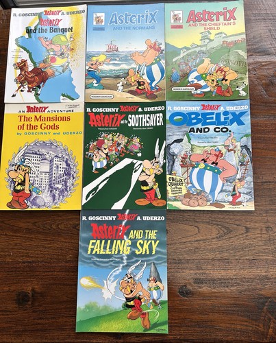 Asterix paperback bundle - asterix,