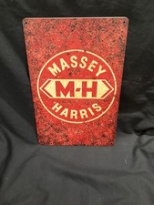 Massey Harris Steel Sign 12 x
