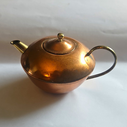 Small copper kettle - copper, kettle/teapot