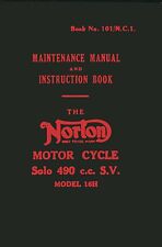Norton 16H nstruction Book  WD