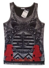 Designer Vest T Shirt Mens XXL