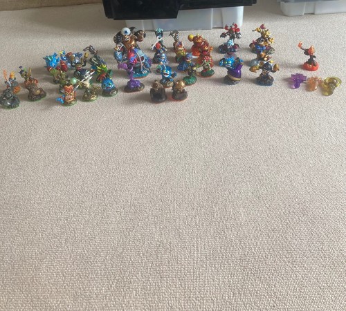 Skylanders game figurines - game,