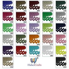 9mm Ric Rac Ribbon All Colours Zig Zag Trimming Rick Rack Sewing Braid
