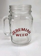 Jeremiah Weed Mason Jar Glass