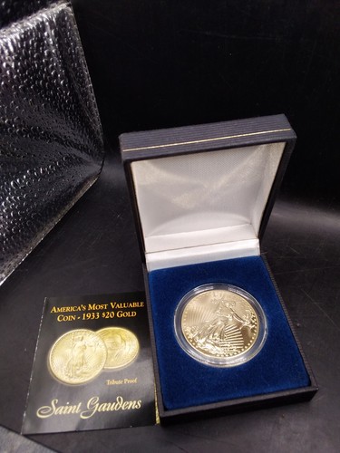 Rare 1933 gold plated - $20,