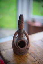 Vintage - Studio Art Pottery - Salt Cellar Pot - Hand Crafted - One of a Kind