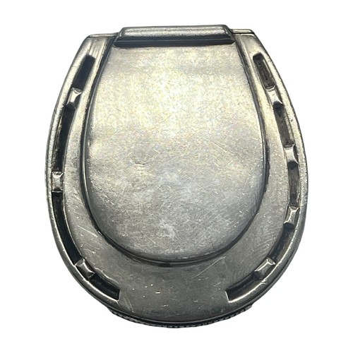 Novelty horseshoe silver - a,