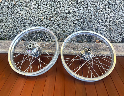 Vincent motorcycle wheels