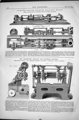 Old print pumping - old,