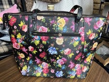 Butler & Wilson Floral Handbag with Internal Pockets/One External.