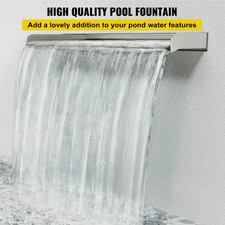 60 cm Stainless Steel Water Blade Cascade Pond Waterfall Blade Fountain
