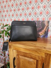 BNWT OSPREY Black Leather LUNA