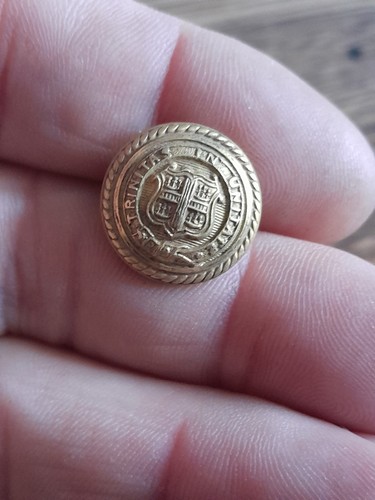 Antique button trinity - antique,
