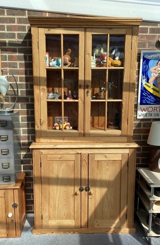 Vintage antique pine - vintage, bookcase