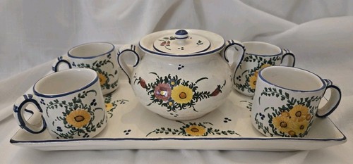 Vtg italian hand - hand, painted