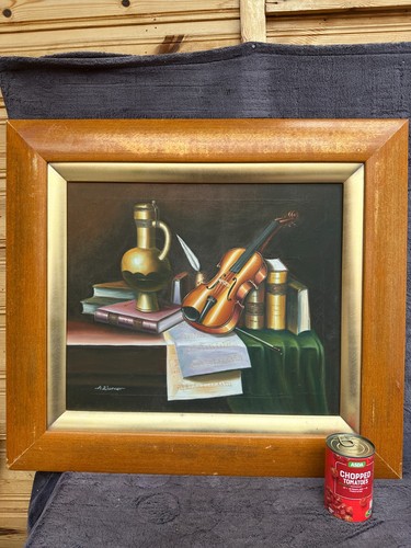 Huge antique framed - antique,