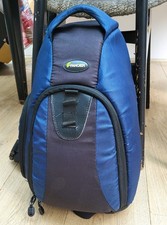Fancier Sling Camera Bag Backpack for DSLR and lenses with padded inserts - GOOD