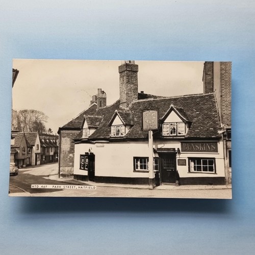 Hatfield postcard c1950 real - postcard,