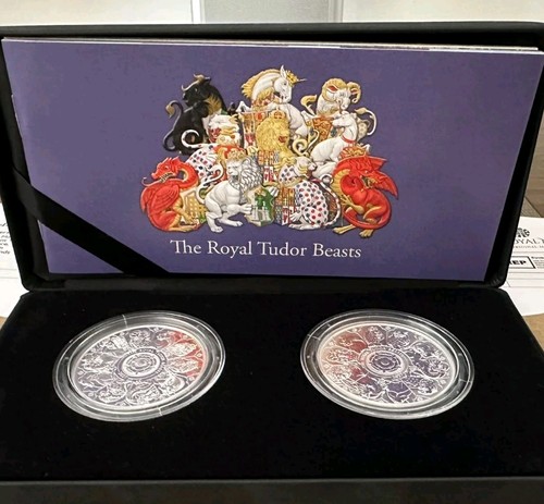 Royal mint 2027 tudor - royal, beasts