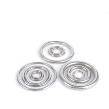 O Rings Metal Welded Webbing Round Ring A2 304 Stainless Steel Large & Small