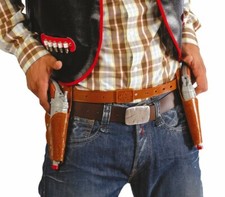 Adults Cowboy Double Holster
