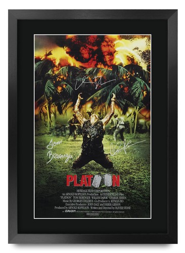 Platoon movie film poster cast - poster,