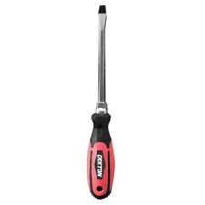 DEKTON 8mm x 150mm Flat Head Screwdriver – CR-V Steel, Magnetic Tip