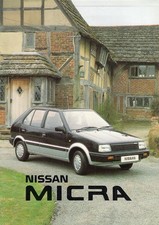 Nissan Micra 1987-1988 UK