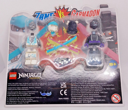 Lego ninjago zane garmadon - lego,