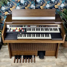 Vintage HAMMOND DOLPHIN 9822K ORGAN Cleaned Working 1970s Leslie Piano Keyboard