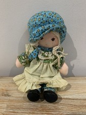 Holly Hobbie RagDoll 8” Knickerbocker Doll Vintage Plush Soft Toy