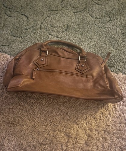 Tan brown slouchy - brown, leather